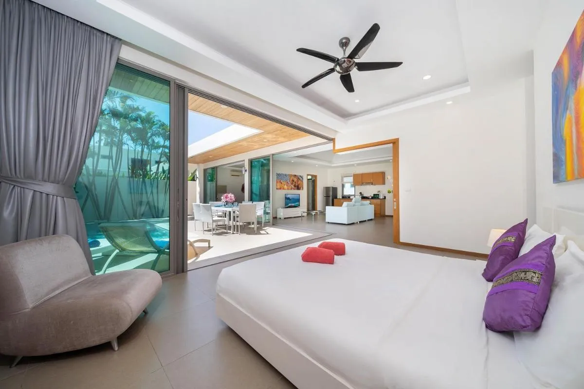 Image 1 of Tropical 2BR Pool Villa Kate, Gated Residence, near Rawai and NaiHarn Beach