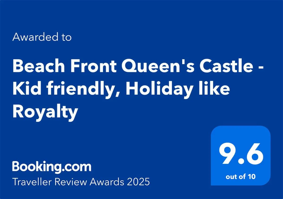 Image 5 of Beach Front Queen’s Castle – Kid friendly, Holiday like Royalty