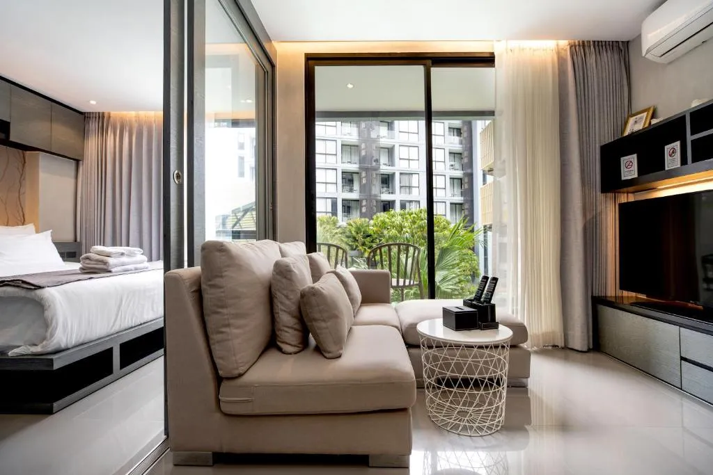 Image of Enjoy Tropical Bliss in Citygate Pool View Suite P204, Top Facilities, near FantaSea & Café Del Mar Kamala Beach Club