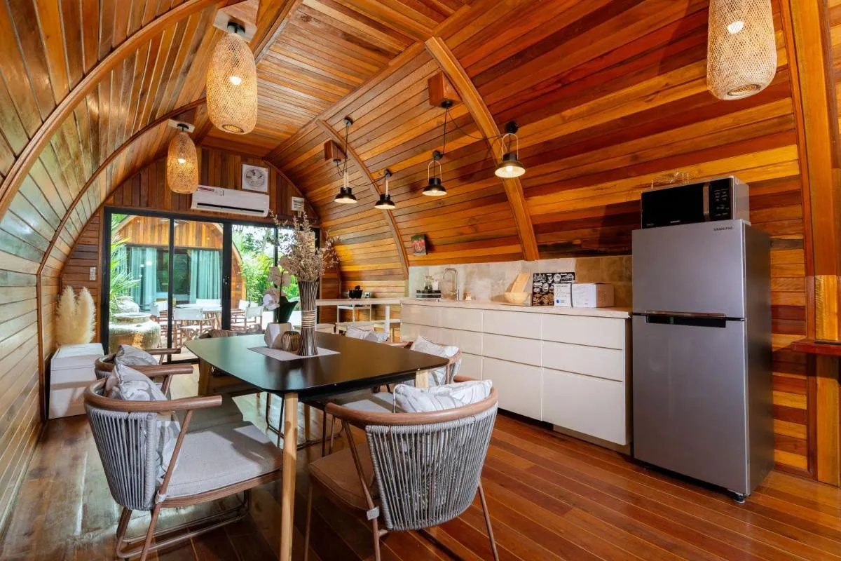Image 2 of New 3BR Chalet-Style Villa Pasak Paradise 3, Private Pool, 10min drive to Laguna Phuket