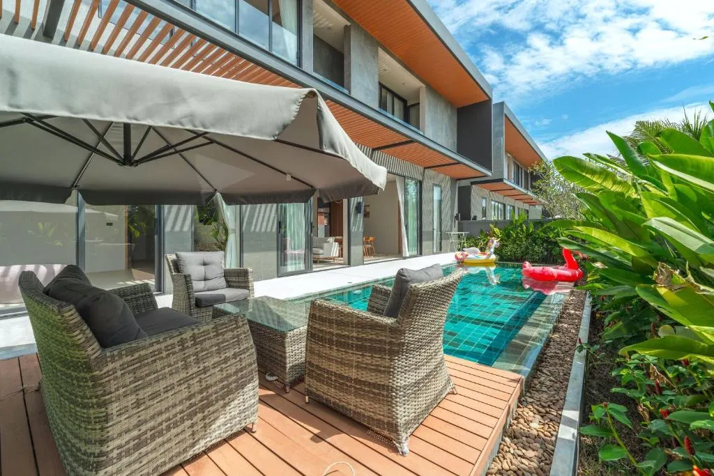 Image of New 3BR Pool Villa Long One A5 with Chalong Bay view