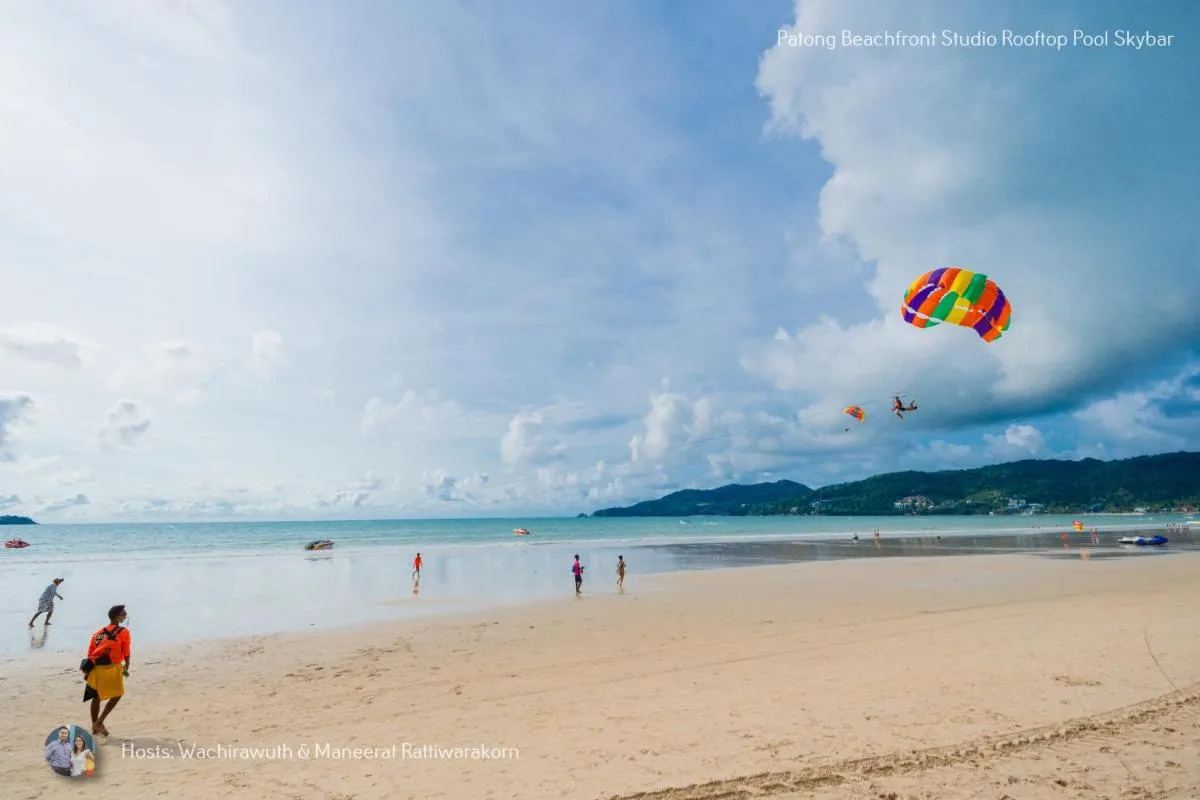 Image 1 of ✪✪✪✪✪ Patong Beachfront Studio Rooftop Pool Skybar