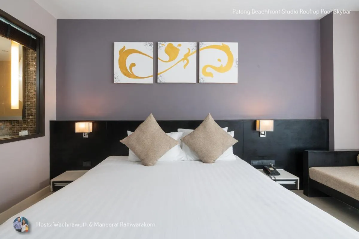 Image 2 of ✪✪✪✪✪ Patong Beachfront Studio Rooftop Pool Skybar