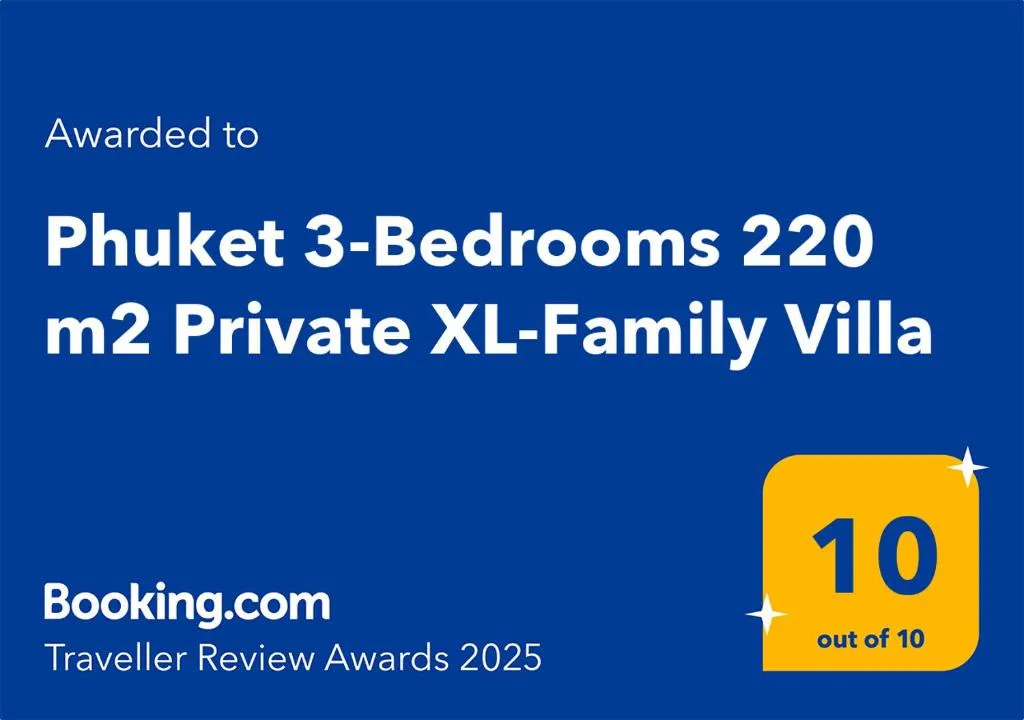 Image of Phuket 3-Bedrooms 220 m2 Private XL-Family Villa