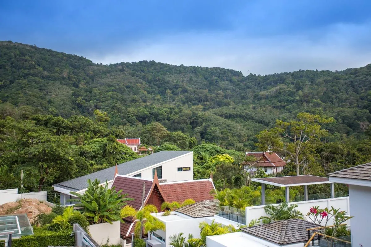 Image 1 of Private 4BR Pool Villa Skylight with Stunning Views of Kamala Green Hills