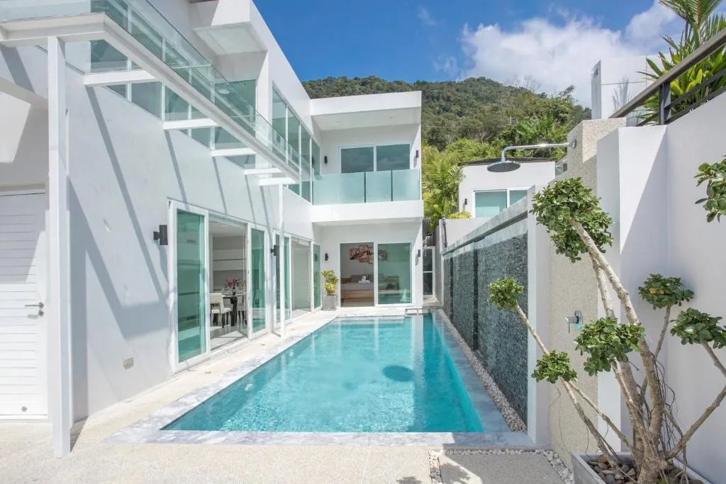 Image of Private 4BR Pool Villa Skylight with Stunning Views of Kamala Green Hills