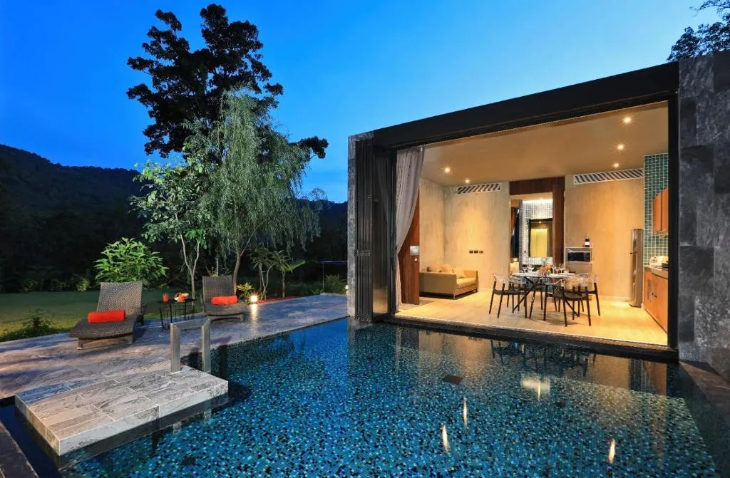 Image of Seclusion in the mountains, villa near Kamala beach