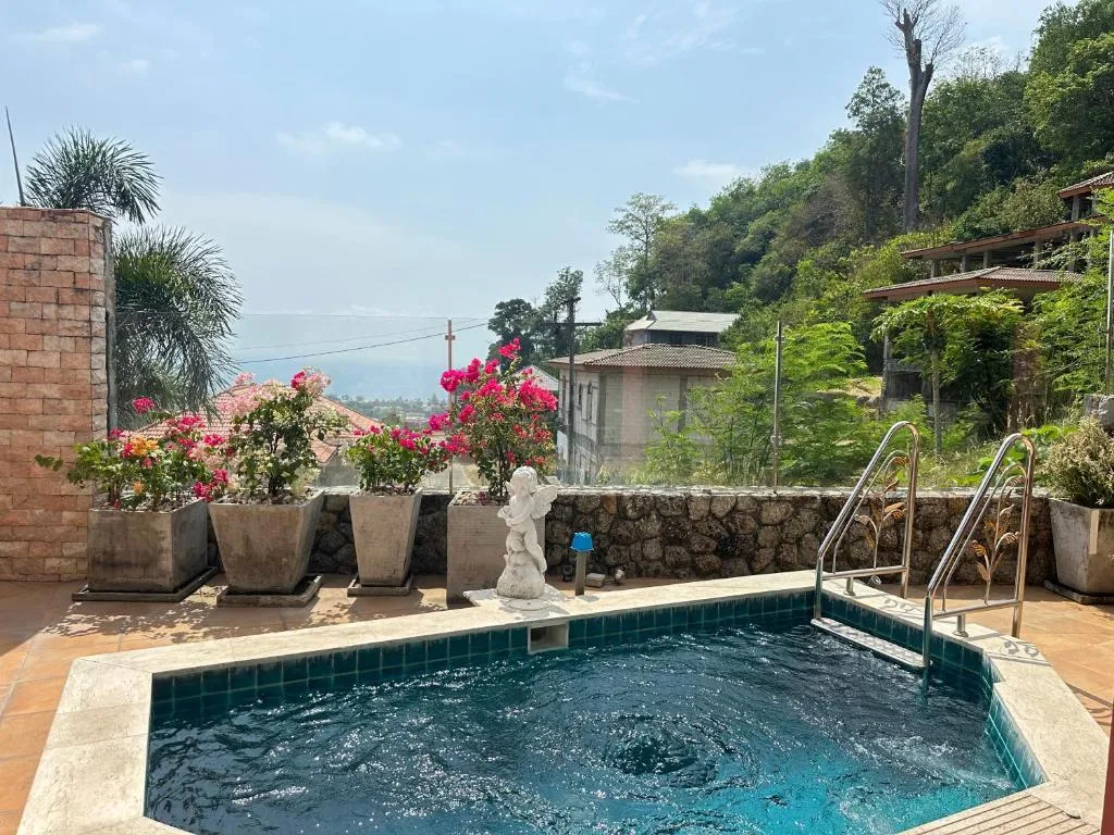 Image of Stunning sunset villa sea view karon