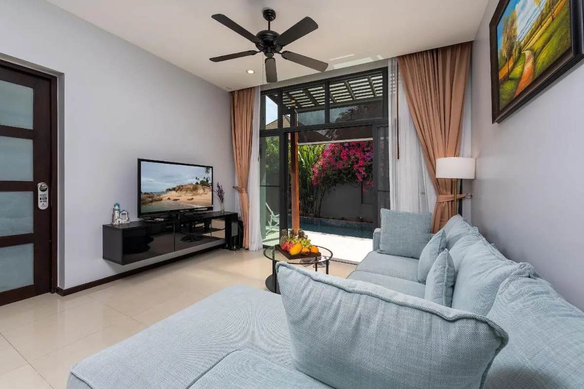 Image 4 of VILLA ARUHE | 2 Bedroom Private Pool Villa in Popular Onyx Villas | 3 min to Naiharn Beach